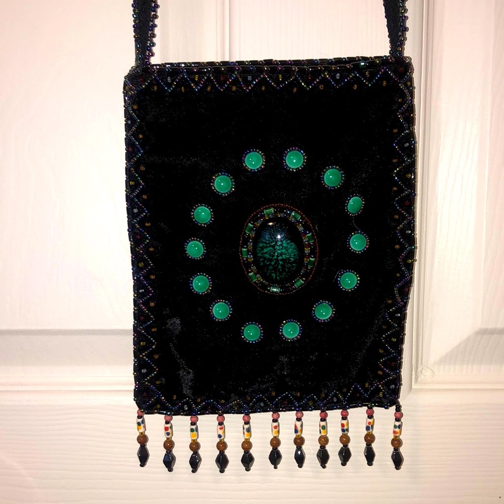 Amazing beaded soft purse! In perfect condition!